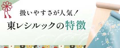 東レシルックの特徴